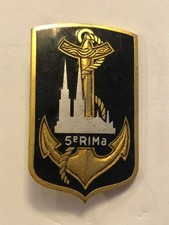 Insigne ancien  5° régiment d'infanterie de marine
