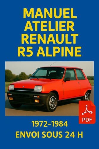 Manuel atelier renault - renault, r5