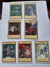 DOOM TROOPER  lot 7 cartes Ed Golghota bahaus mishima  capitol imperial ...