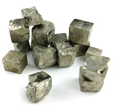 PYRITE CUBIQUE de Navajun Brute La Rioja Pièce de collection Chakra Cristal thér