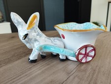 Âne Planteur Italien En Céramique