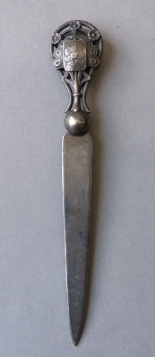 Coupe papier metal - coupe-papier, ancien