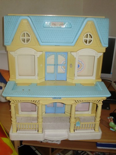 Maison poupée vintage - maison,
