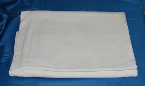 Drap coton métis blanc - blanc, gris