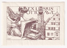 Heinrich Kley Exlibris Otto