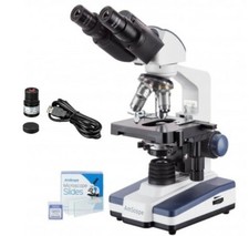 AmScope 40X-2000X Jumelles LED