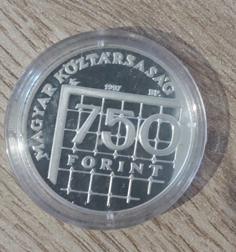 Pièce argent hongrie coupe - pièce, du