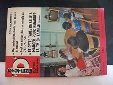 **cc Revue Système D n°238 guéridon fer forgé - galerie de toit extensible 