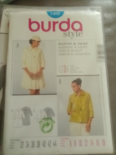 Patron burda 7497 - patron, n°7497