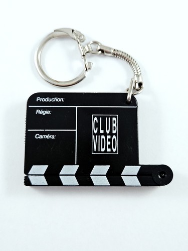 Porte cles clap cinéma - -,