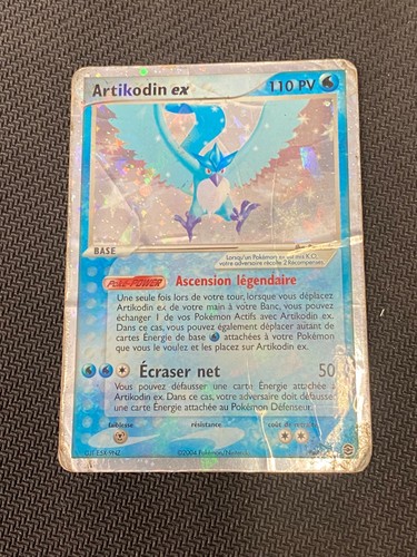 Carte pokémon artikodin - carte,