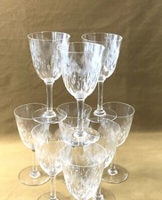 1 verre à eau en cristal taillé BACCARAT modèle RONSARD 16,6 cm no Molière vin