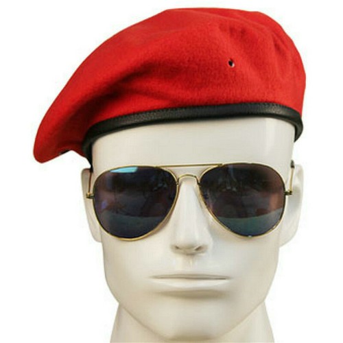 Homme laine militaire - militaire, béret