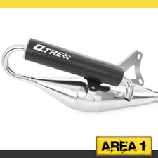 Échappement Sport Tecnigas Q-Tre Chrom SYM Red Devil, Jet, Jungle (Carbone/50cc)