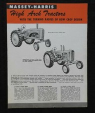 1950's Massey-Harris 2 3 4