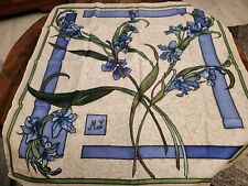 Foulard en soie peint à  la