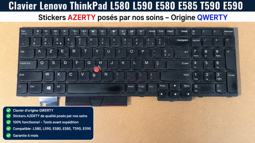 Clavier avec stikers - clavier, azerty