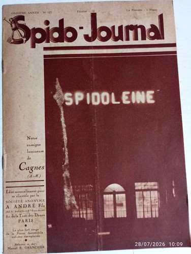 Revue mensuelle spido journal - spido,