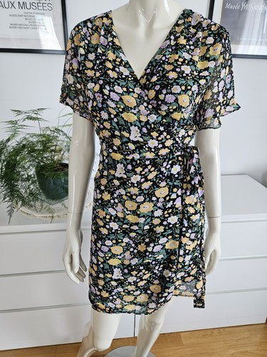 Robe portefeuille ete fleurie - portefeuille,