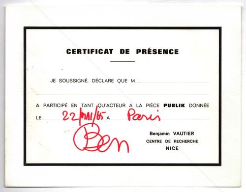 Ben certificat de - certificat,