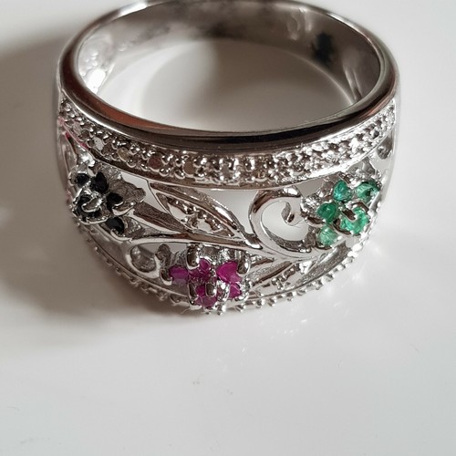 Noël bague argent 925 - ,