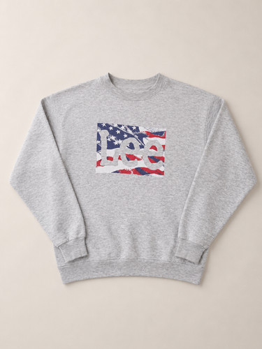 Sweat lee homme gris logo - sweat,