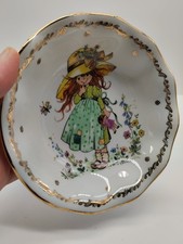 Coupelle Vintage Enfant Porcelaine de Limoges Gottschlich Décor Fillette