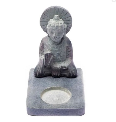 Porte bougie bouddha namaste - bougie,