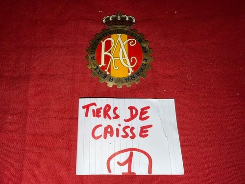 Badge rally vehicule ancien - badge, de