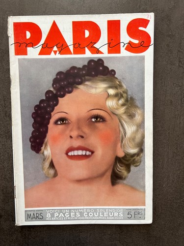 Paris magazine mars - paris, n°