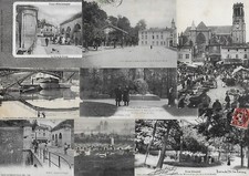 Lot cartes postales - 10,