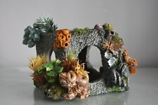 Aquarium Détaillé Cube Corail Habitat Jardin & Plantes 15 x 14 x 11 CM Poisson