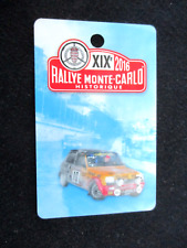 CARTE BADGE PASS RALLYE MONTE
