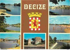 58 - Décize - Multivues - Blasons - CPM - Voir Scans Recto-Verso