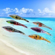  6 Pcs Lifelike En Plastique