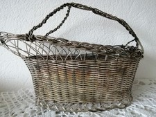 Ancien Porte Bouteille Panier