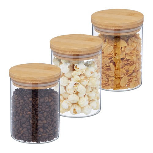 Lot bocaux en verre - lot,