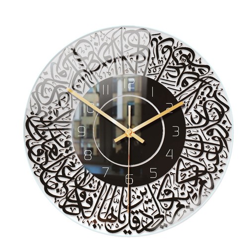 Horloge murale acrylique à - horloge,