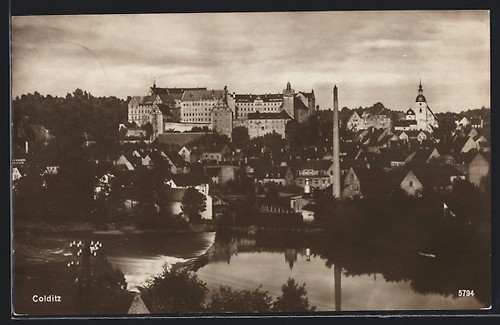 Colditz vue partielle avec - colditz,,