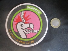 SOUS BOCK BIERE(BEER COASTER,BIERDECKEL)DODO PROVERBE CREOLE LA LANG LA REUNION 