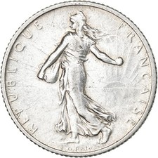 France, Franc, Semeuse, 1906, Paris, argent, SS, Gadoury:467, KM:844.1