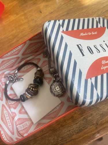 Bracelet collier fossil - bracelet,
