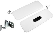 Jeu de pare-soleil blanc