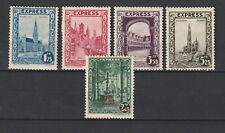 BELGIQUE - Timbres Lettres par EXPRES N° Yvert  1/2/4/5/6 Neufs X -
