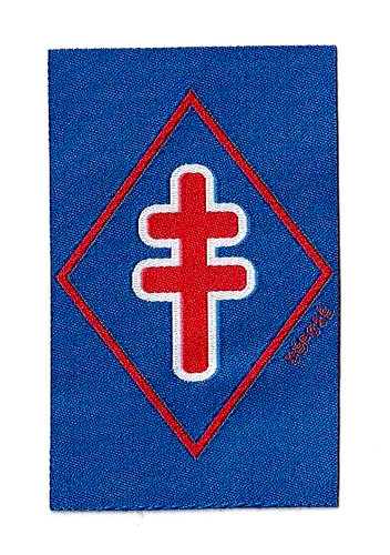 Insigne tissu division - "1°,