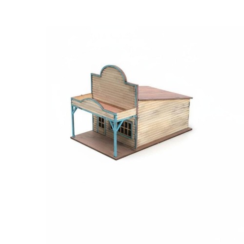 Maquette ville western - maquette,