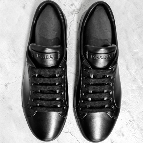 Prada baskets downtown - baskets, cuir