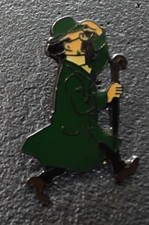 Pin’s BD Dessin Animé Hergé Tintin/Prof Tournesol n92 Exclus Europe Lombard (289