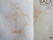 BD avec dédicace de CLAUDE PELET sur balade au bout du monde