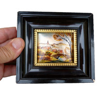 Petit cadre émaux de limoges.